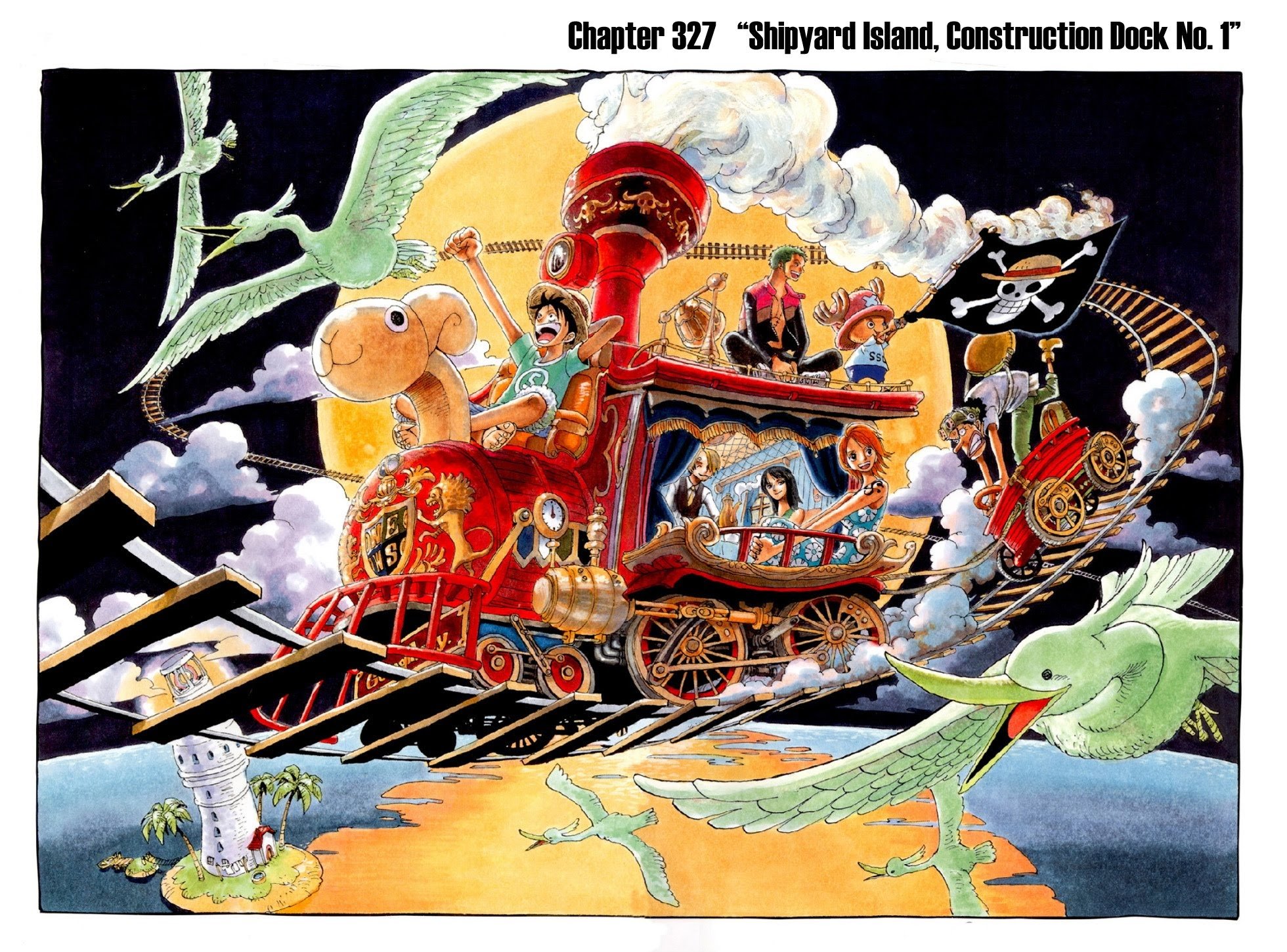 One Piece, Chapter 327 image 01